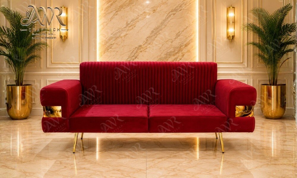 Iron Frame Sofa